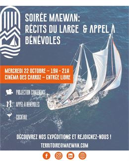 Soirée Maewan : récits du large et appel à bénévoles_Les Carroz-d'Arâches