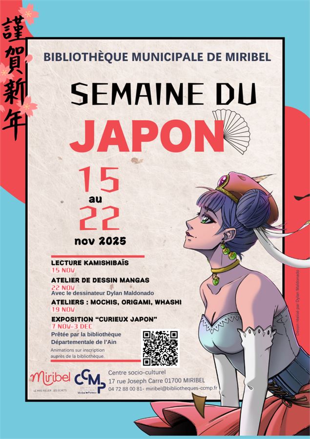 La semaine du Japon - Bibliothèque municipale_Miribel