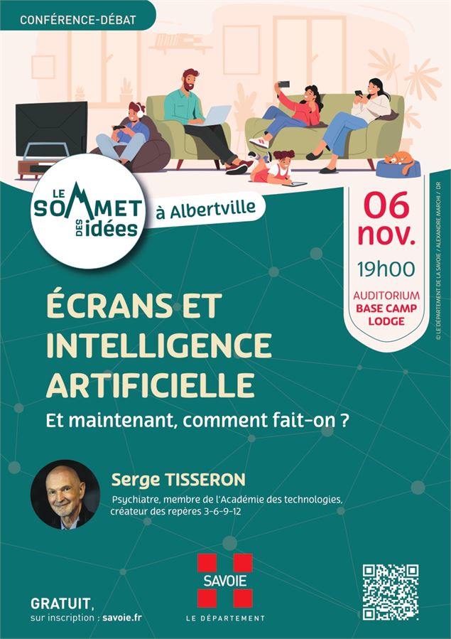 Conférence-débat : écrans et intelligence artifcielle_Albertville