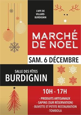 Marché de Noël_Burdignin - APE Villard - Burdignin