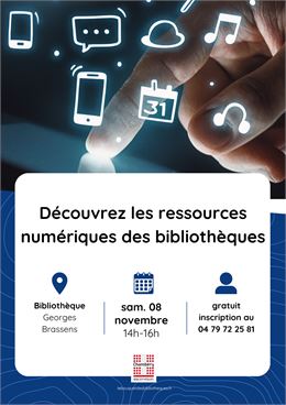 Découverte des ressources numériques_Chambéry - BM Chambéry