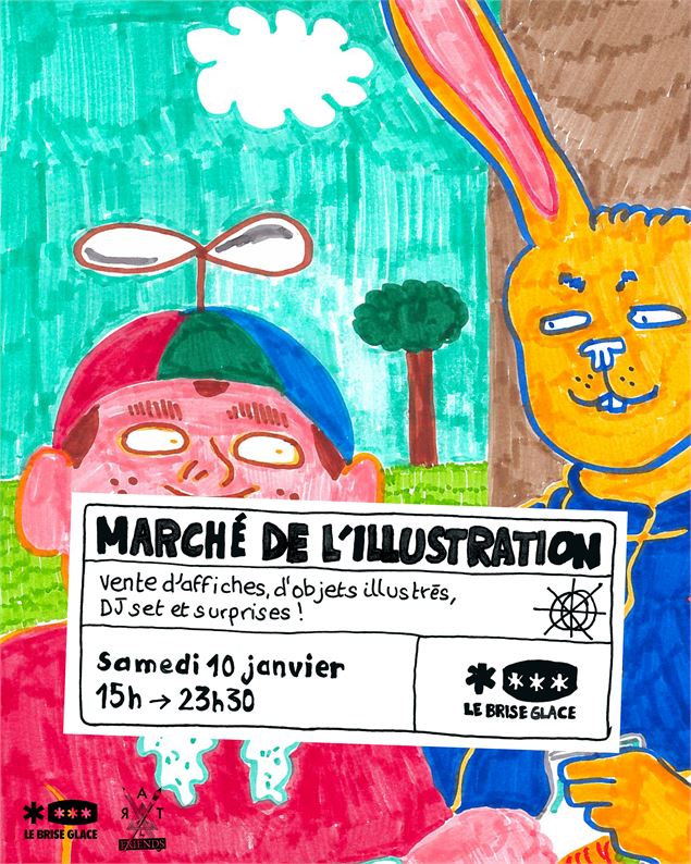 MARCHÉ DE L'ILLUSTRATION_Annecy - Élise Pic