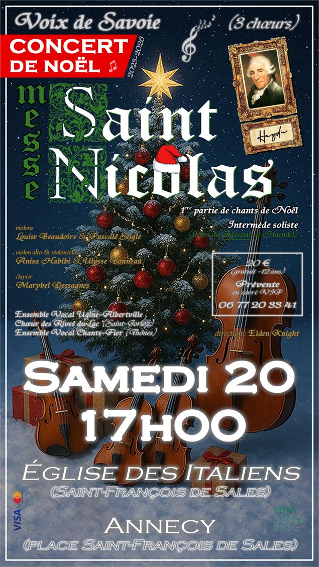 Saint Nicolas - concert de Noël_Annecy