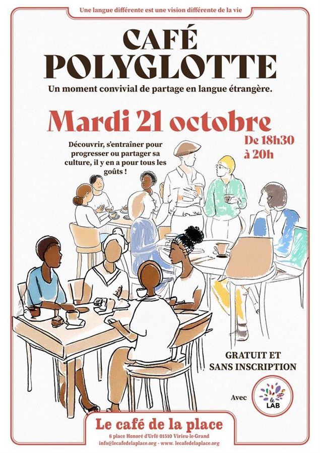Café polyglotte_Virieu-le-Grand - Café de la Place