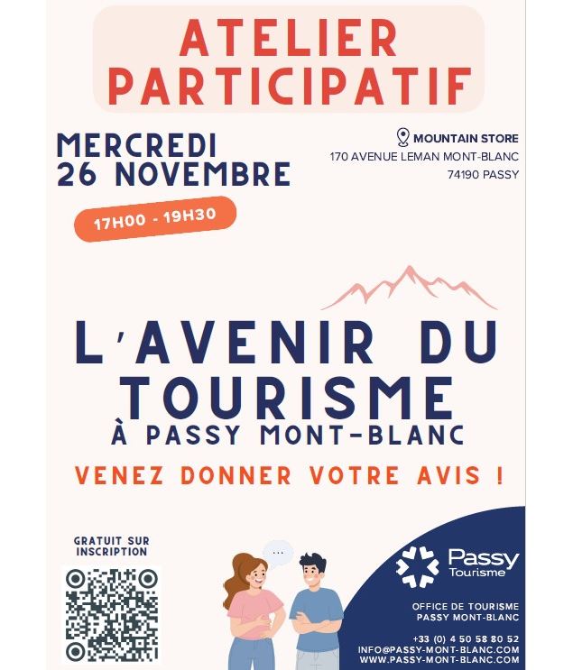Atelier participatif d'échanges sur l'avenir du tourisme_Passy