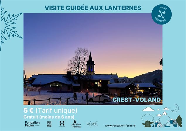 Visite contée : Crest-Voland aux lanternes_Crest-Voland - FACIM - Office de tourisme de Crest-Voland