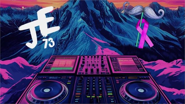 Pink moustache party - JE73