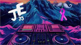 Pink moustache party - JE73