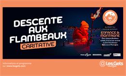Descente aux flambeaux caritatives_Les Gets