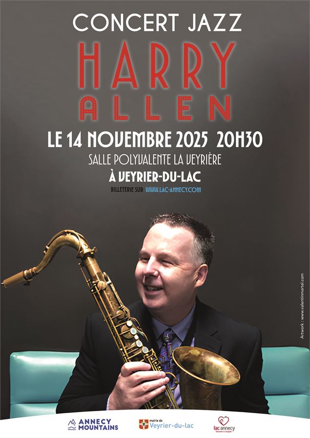Concert Harry Allen_Veyrier-du-Lac - Jazz and a mouse