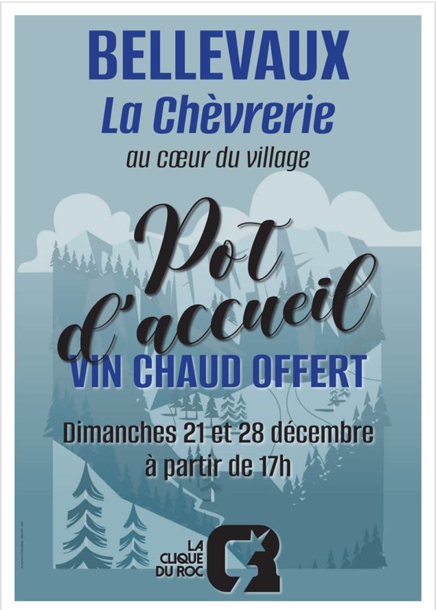 Pot d'accueil à la Chèvrerie_Bellevaux - La Clique du Roc