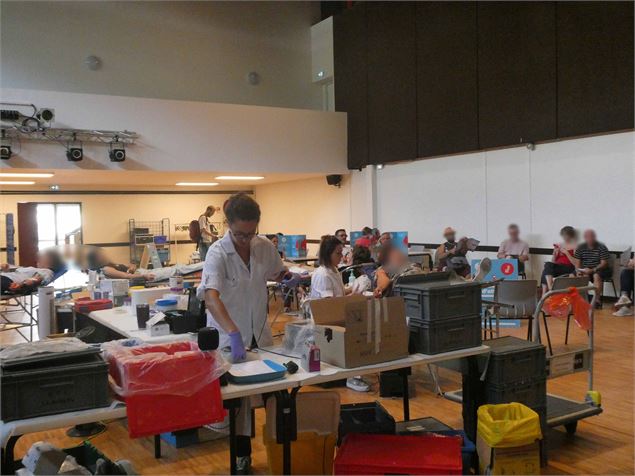 Don du sang - Mairie de St Alban Leysse