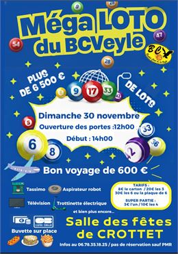 Loto du Basket Club de la Veyle - C