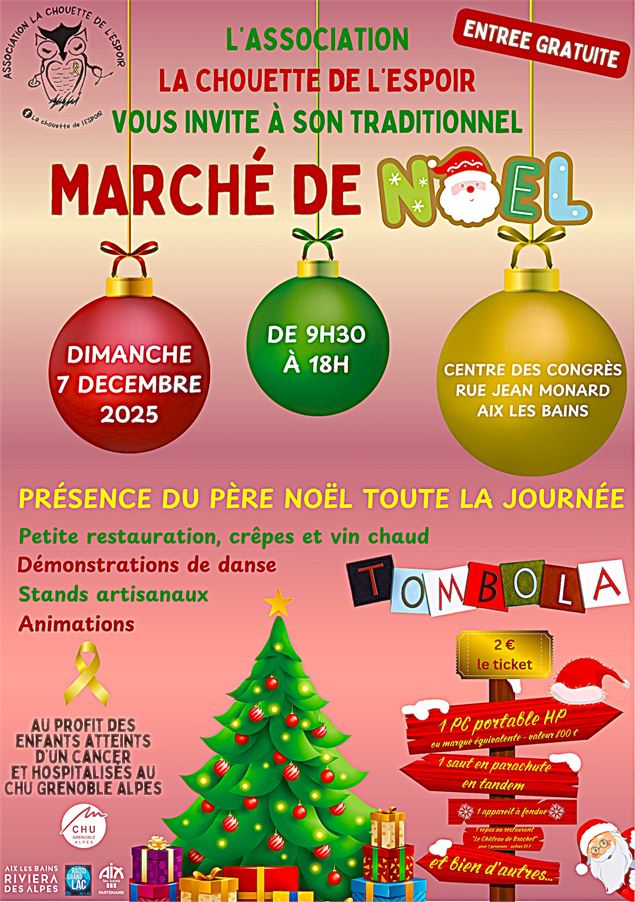 Marché de Noël de la chouette de l'espoir - La Chouette de l'espoir