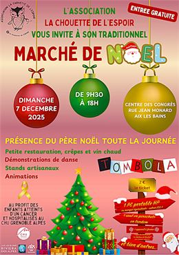 Marché de Noël de la chouette de l'espoir - La Chouette de l'espoir