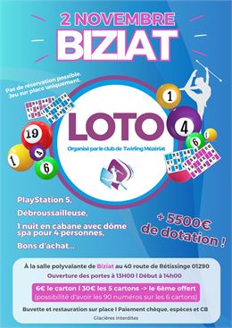 Loto Twirling - Twirling Mézériat