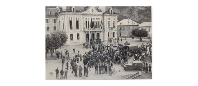 Exposition temporaire << Cluses, entre libération et refondation républicaine >>_Cluses