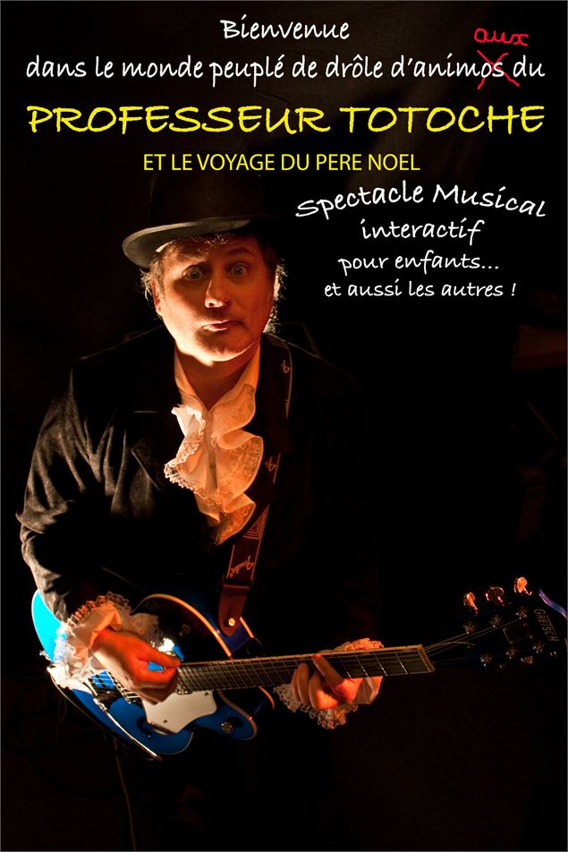 Spectacle | Le professeur Totoche et le voyage du Père Noël_La Plagne Tarentaise - Thierry Nott
