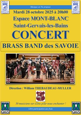 Concert du Brass Band des Savoie_Saint-Gervais-les-Bains