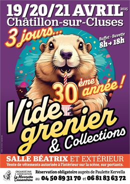 Vide Grenier & Collections_Châtillon-sur-Cluses - La Marmotte Cassandrine