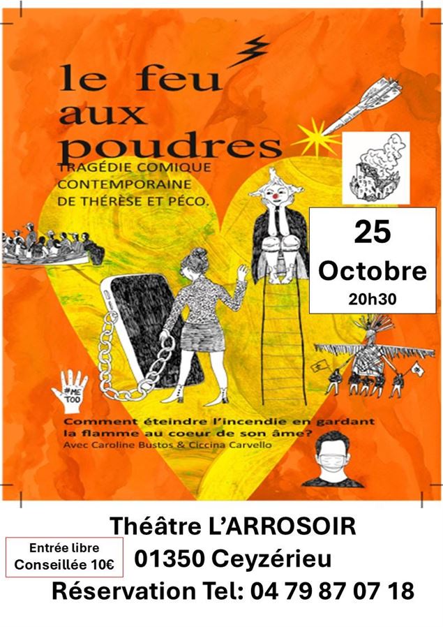Théâtre : Le Feu aux Poudres_Ceyzérieu - Le Feu aux Poudres