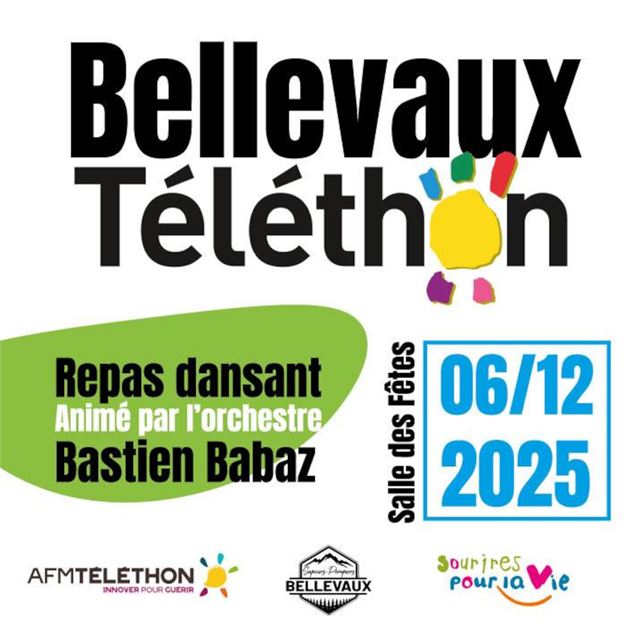 Repas dansant au profit du téléthon_Bellevaux - Sapeurs Pompiers de Bellevaux