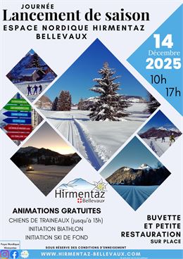 Lancement de saison - Espace Nordique des Mouilles_Bellevaux - Foyer Nordique Hirmentaz