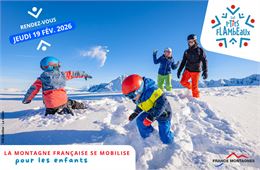 Descente aux flambeaux ESF Nationale "Les P'tits Flambeaux" suivie du feu d'artifice_Notre-Dame-de-B