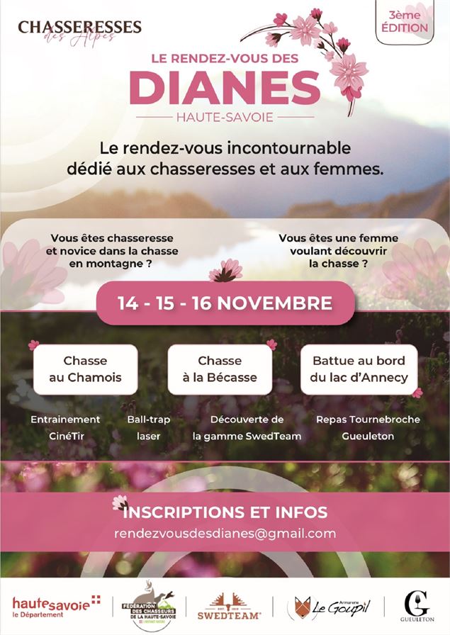 Le rendez-vous des dianes_Saint-Jorioz - Association Chasseresses des Alpes