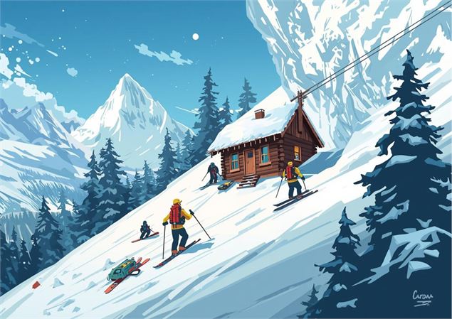 Escape Game au Roc d'Enfer. - Canva IA.