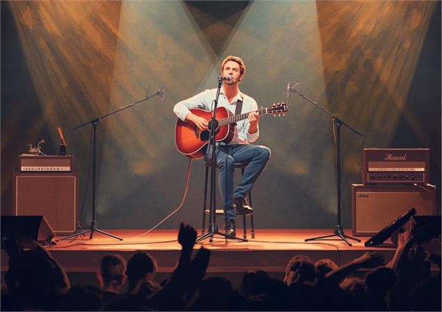 Concert hommage à Francis Cabrel. - Canva.