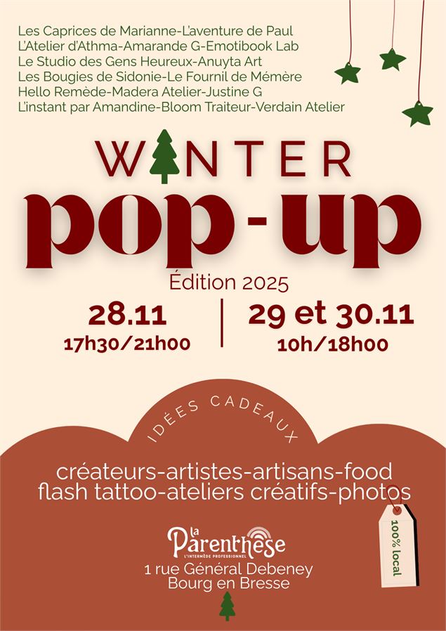 Flyer - LA PARENTHÈSE