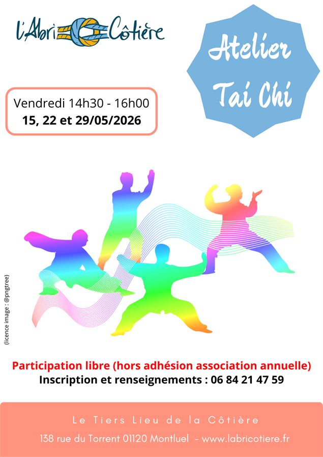 Atelier TAI CHI à l’AbriCôtière_Montluel - L'AbriCôtière