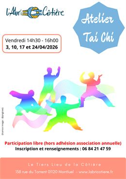 Atelier TAI CHI à l’AbriCôtière_Montluel - L'AbriCôtière