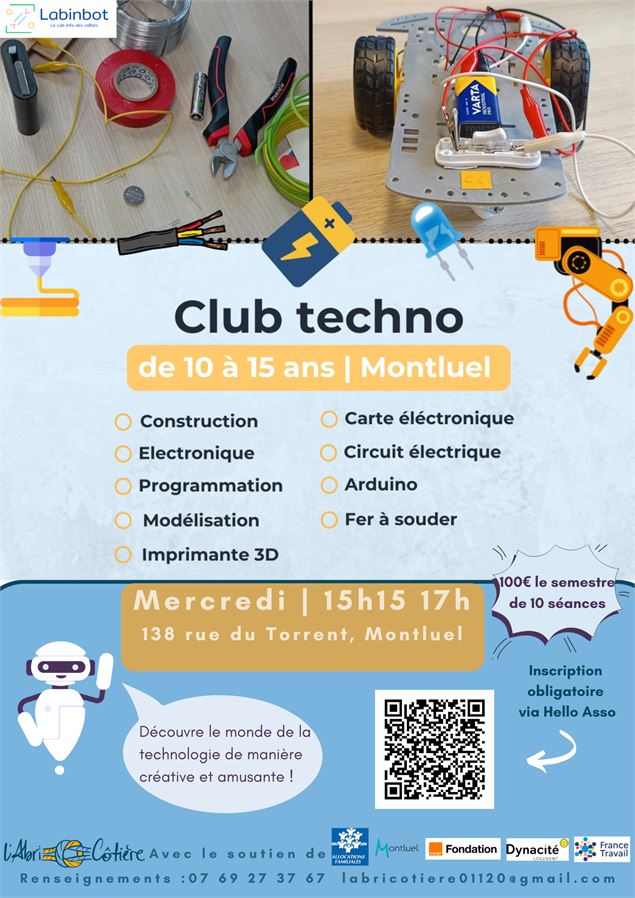 CLUB ROBOTIQUE - Labinbot - L'AbriCôtière