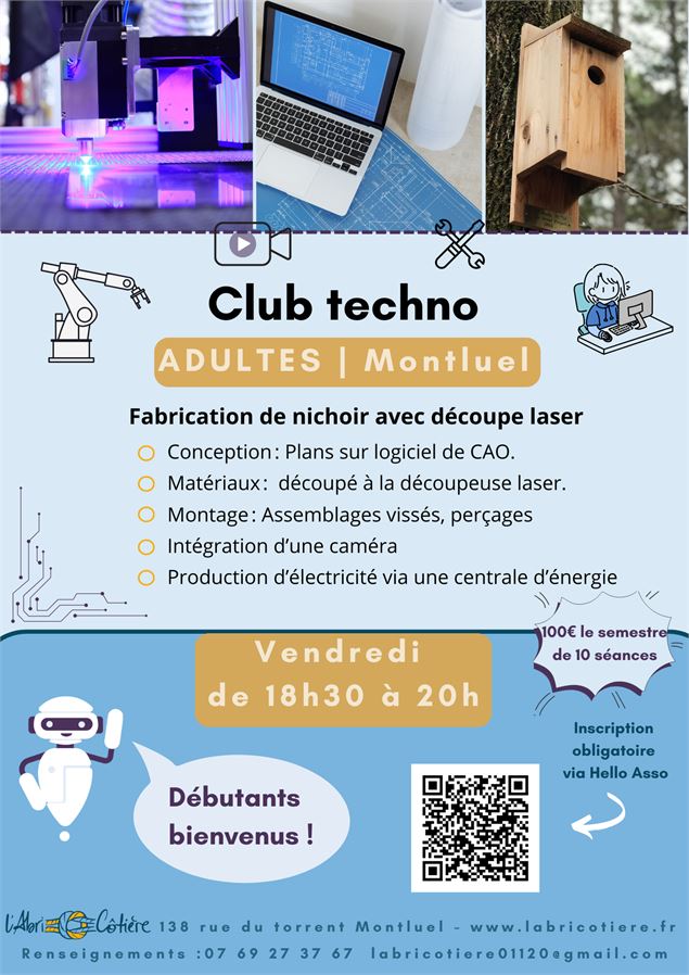 Techno Adulte - L'Abricotière