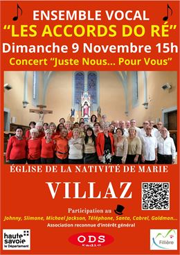 Concert de variété, juste nous pour vous_Villaz - Les Accord Do Ré