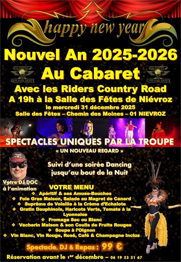 Nouvel an - Flyer