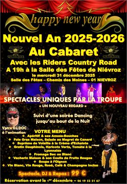 Nouvel an - Flyer