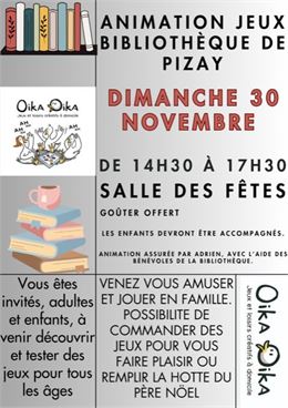 Animation jeux de société_Pizay - OIKA OIKA