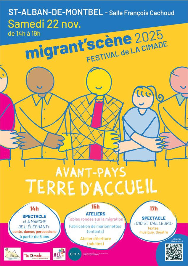 Festival Migrant'scène : bouquet d'ateliers - Sandrine François