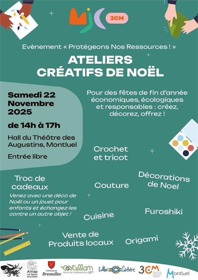 Ateliers Créatifs de Noël - MJC