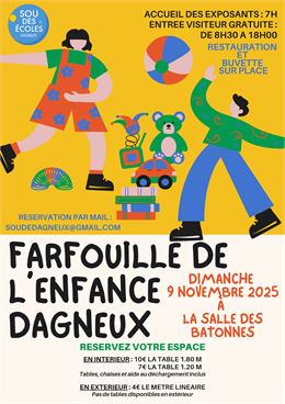 Farfouille de l'Enfance - DR sou des ecole Dagneux