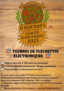 Tournoi de fléchettes electroniques_Saint-Étienne-sur-Chalaronne