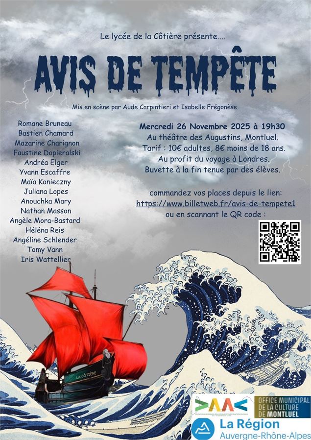 Théâtre : Avis de tempête_Montluel