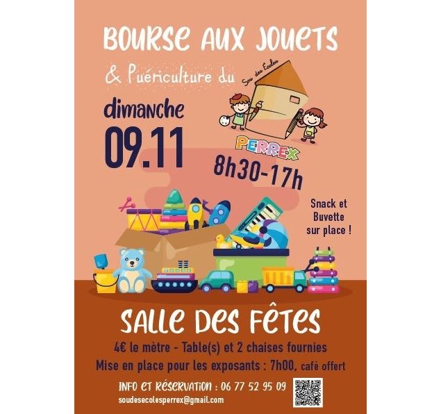 Bourse aux jouets - Sou des ecoles