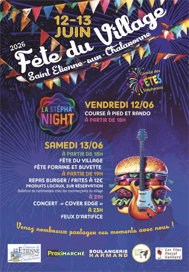 Fête du village_Saint-Étienne-sur-Chalaronne