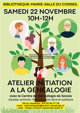 Atelier généalogie