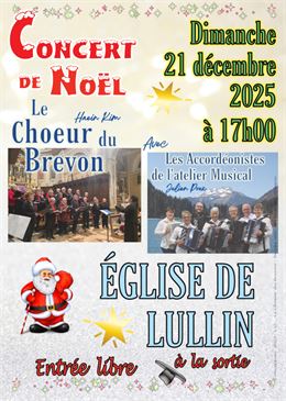 Concert de Noël_Lullin - Le Chœur du Brevon