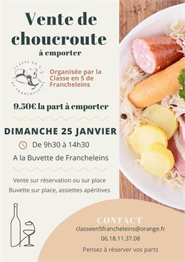 Vente de choucroute_Francheleins